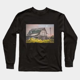 Vintage Alberta Barn Long Sleeve T-Shirt